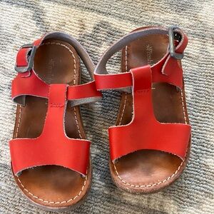 Freshly Picked Red Sandals. Size 6